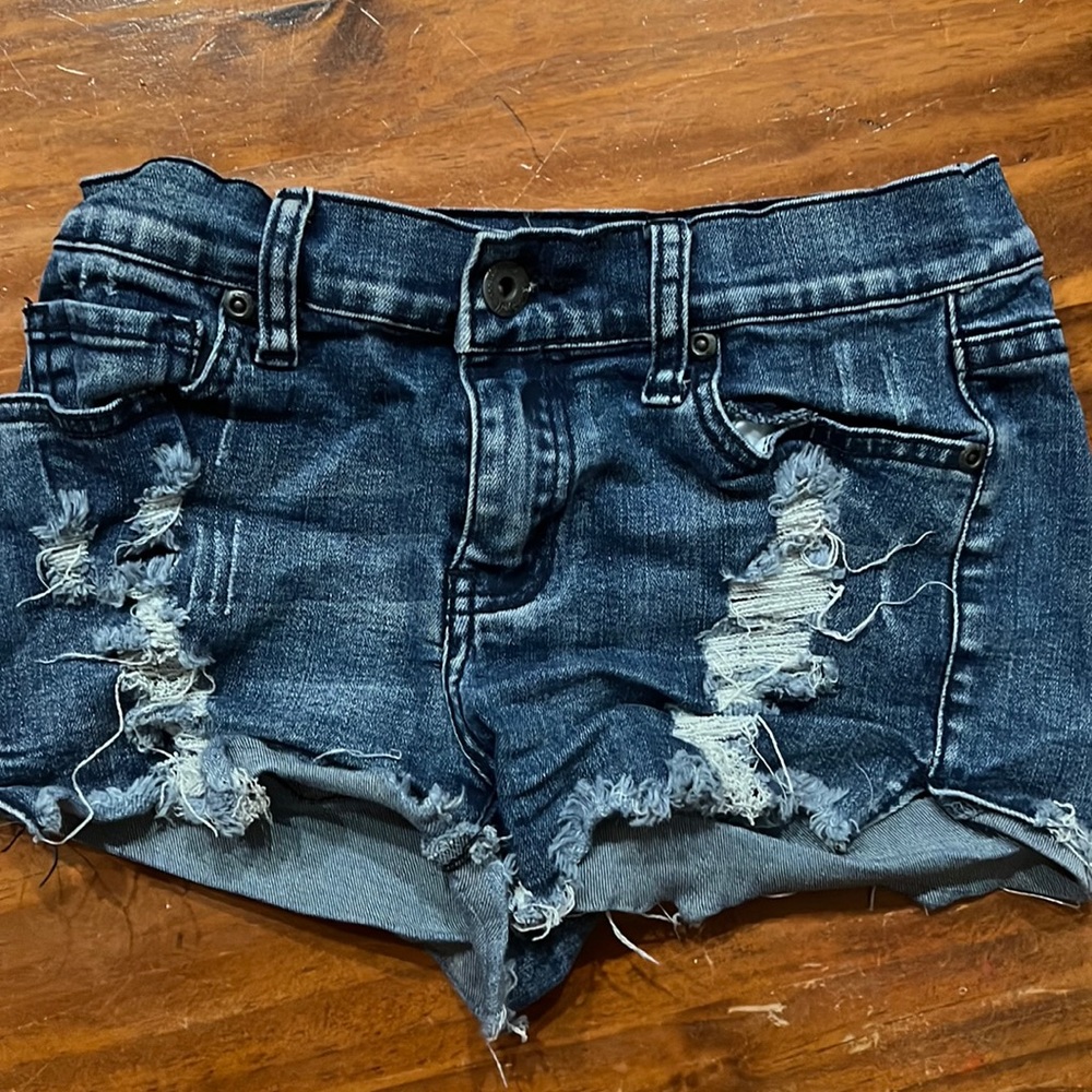 Vintage Havana short ripped shorts